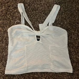 forever 21 white tank